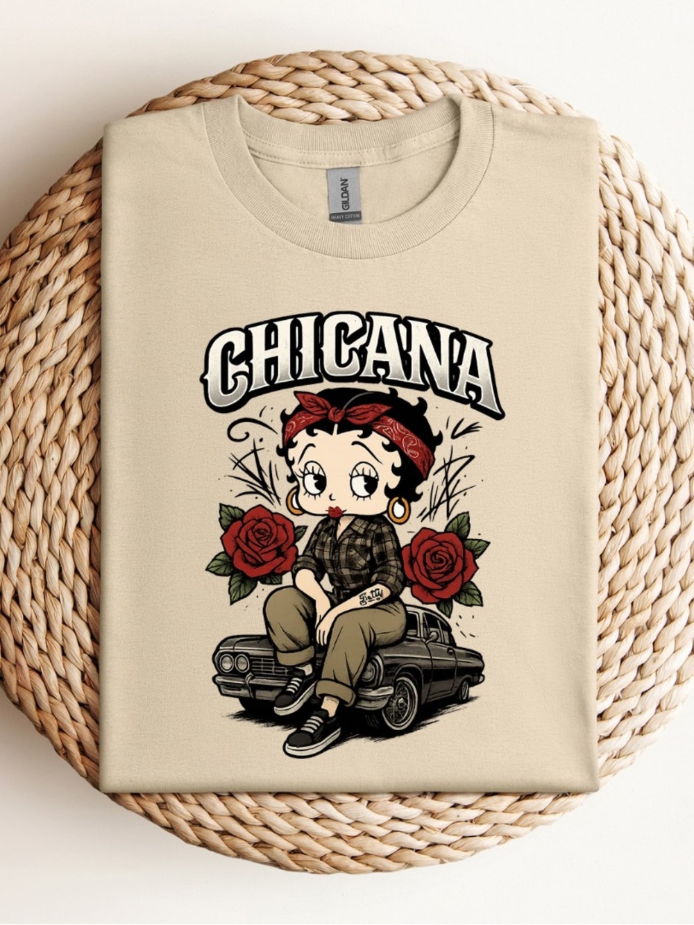 Chicana Betty Boop T-Shirt